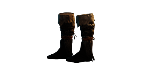Botas de trampero de cuero crudo, New World Database | NewWorldFans.com